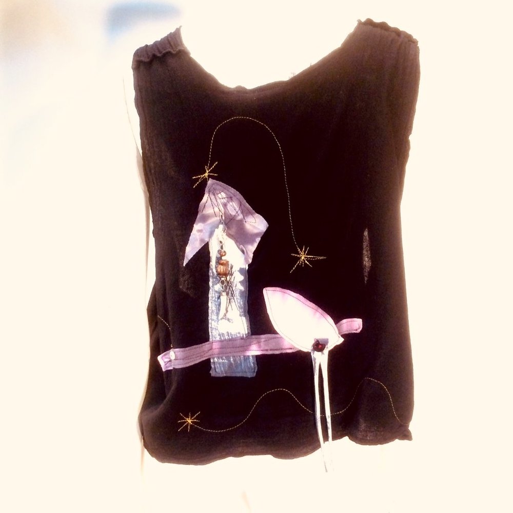 Oh My Gauze! Cotton Embellished Embroidered Top